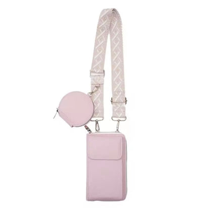 Bolso Portacel Correa Tejida 1 Bolsillo